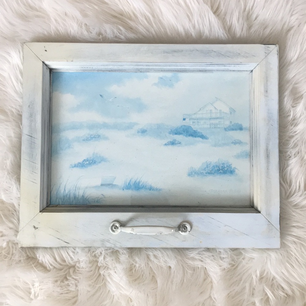 Shabby Chic Beach Farmhouse Wall Art